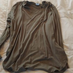 Green Long Sleeve BF tee